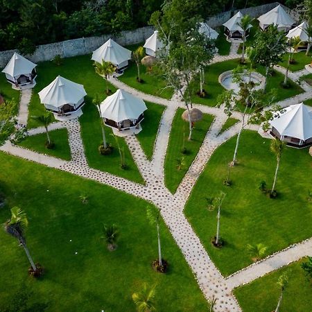 Hotel Xakluum Eco Glampings Puerto Morelos Exterior foto