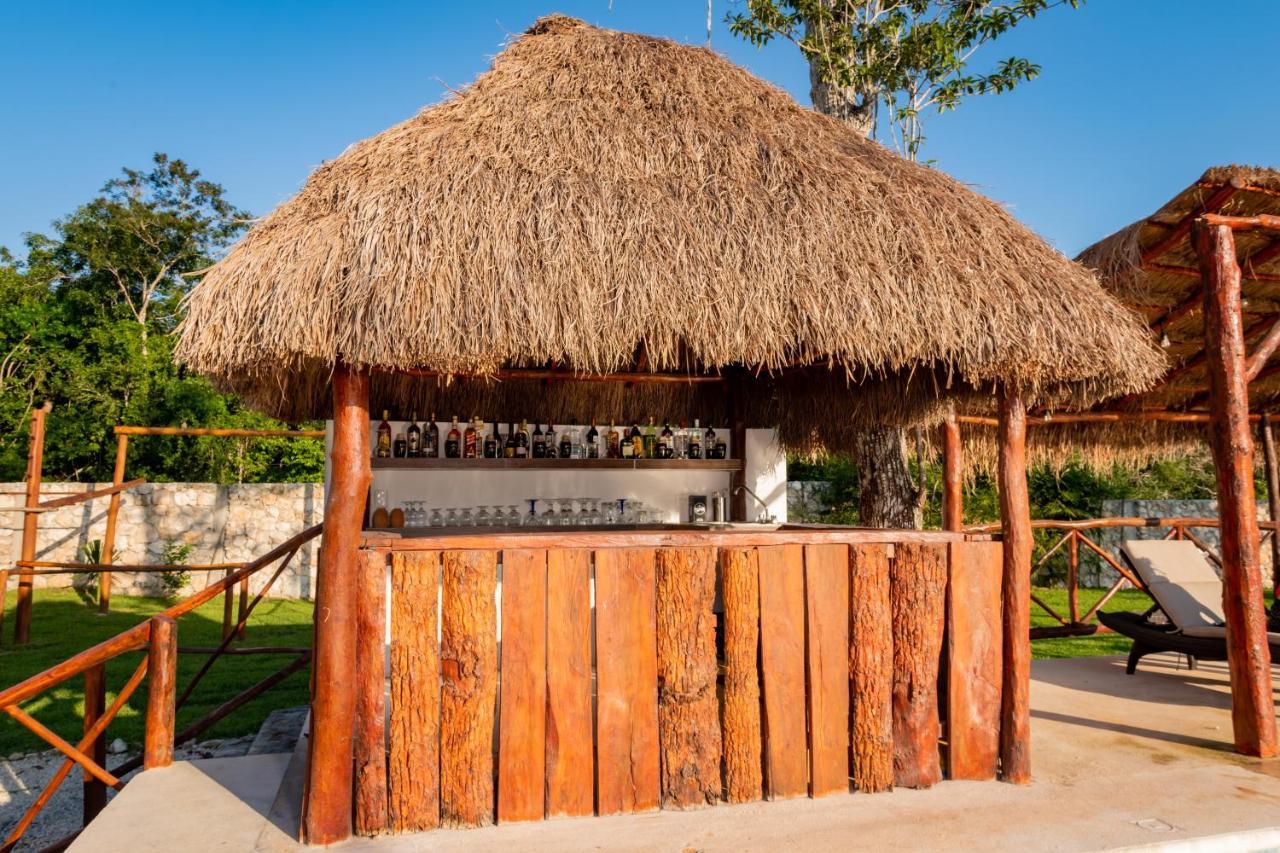 Hotel Xakluum Eco Glampings Puerto Morelos Exterior foto